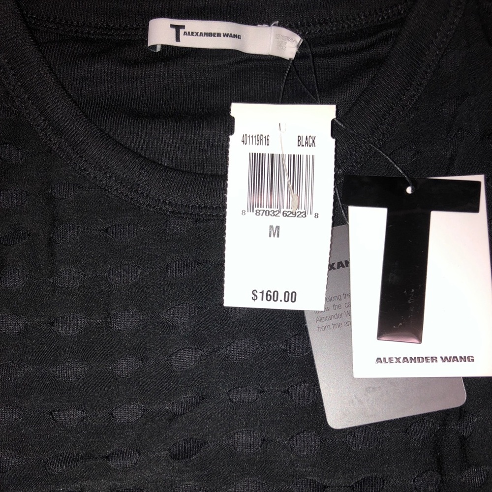ALEXANDER WANG NWT BLACK TOP - Picture 3 of 5